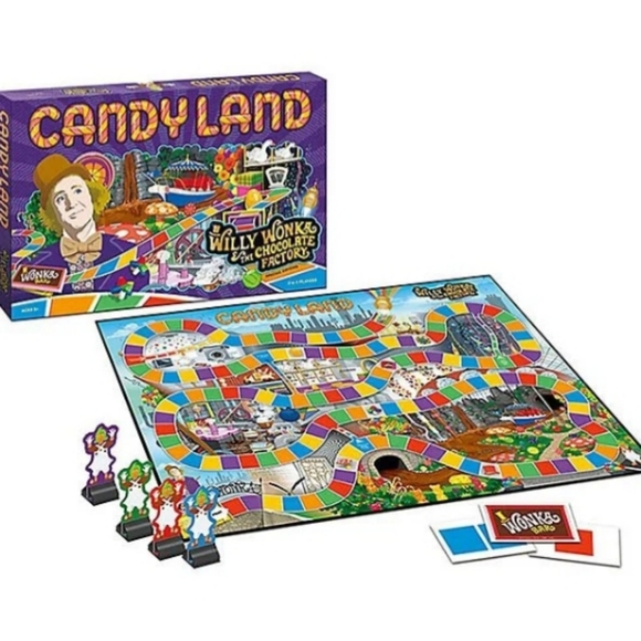 USAOPOLY Other - ❌Sold❌ Willy Wonka 🍫🍬🍭  Candyland Game ⭐ NEW